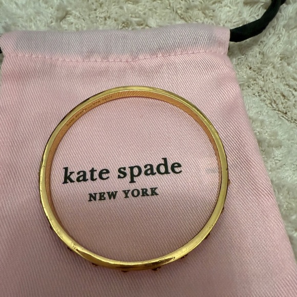 🖤Kate Spade Black and Gold Bangle Bracelet - Picture 5 of 8